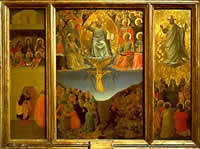 Giudizio universale, l'Ascensione e la Pentecoste - Beato Angelico