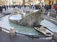 Piazza di Spagna - Fontana