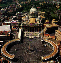 Roma - Veduta di San Pietro